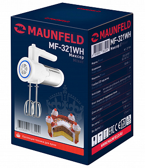 картинка Миксер ручной Maunfeld MF-321WH 